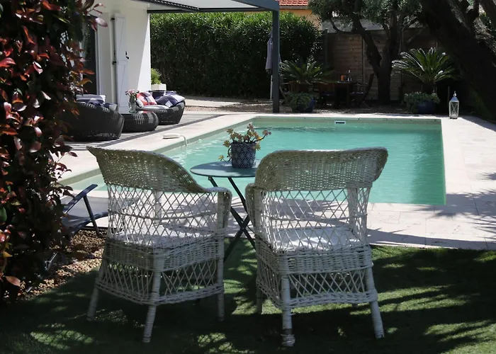 Rez De Villa, Vue Magnifique, Piscine Chauffee Privee, Les Feuillantines Villa Sainte-Maxime