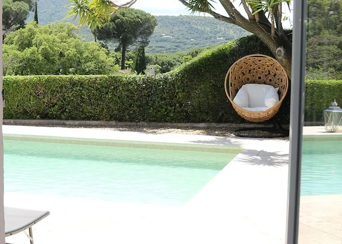 Vila Rez De Villa, Vue Magnifique, Piscine Chauffee Privee, Les Feuillantines Sainte-Maxime